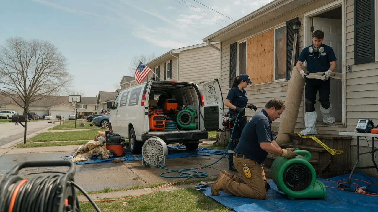 Water Damage Restoration in Martinsville, VA near me